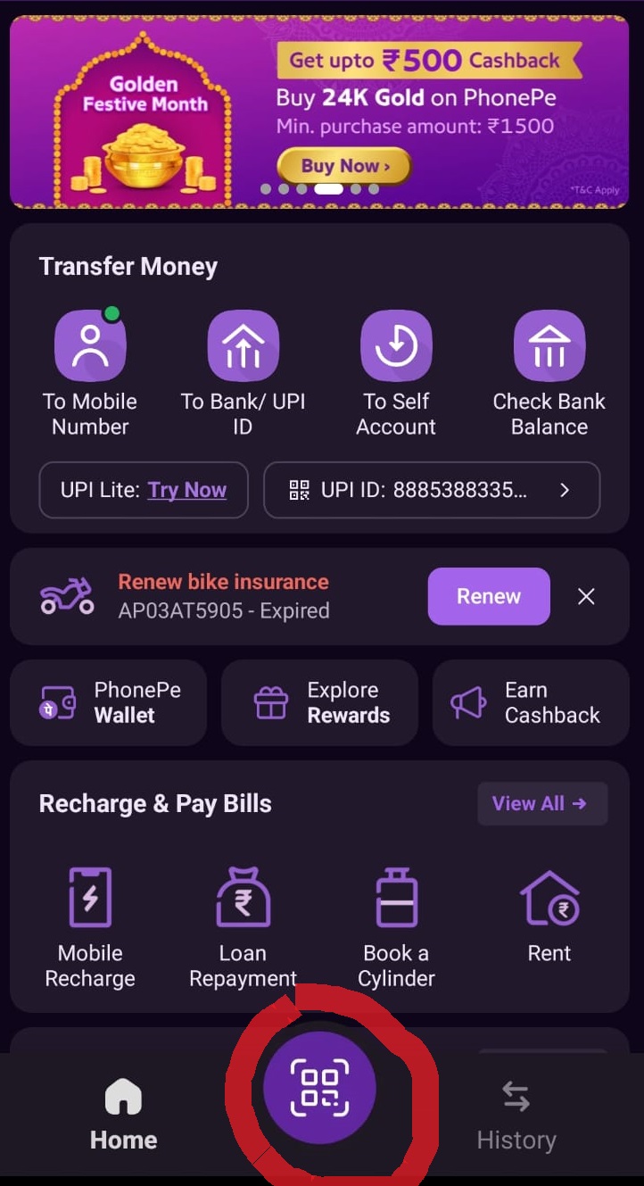 Open PhonePe